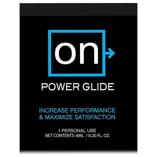 Sensuva On Power Glide 6ml Single Use Packet - Massage Oils and Lubricants