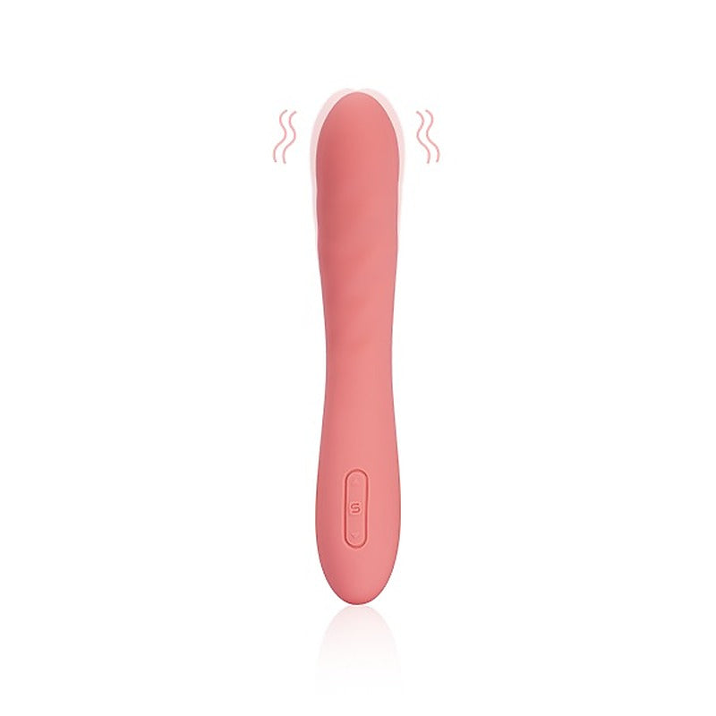 Svakom Ava Neo Interactive Thrusting G Spot Vibrator Peach - G-Spot Vibrators
