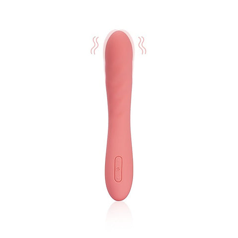 Svakom Ava Neo Interactive Thrusting G Spot Vibrator Peach - G-Spot Vibrators