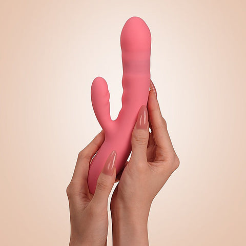 Svakom Avery Multi Function Rabbit Vibrator Strawberry Pink - Rabbit Vibrators