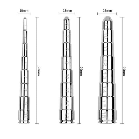 BDStyle Male Urethral Bougie Measuring Device With Ring - Urethral Sounds