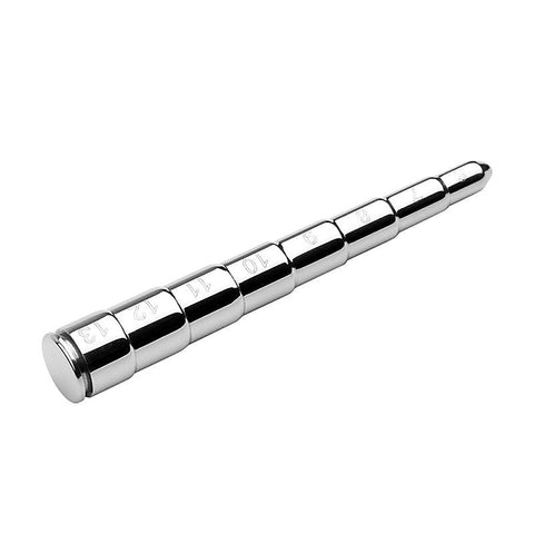 Mens Metal Urethral Bougie Measuring Device by BDStyle - Urethral Sounds