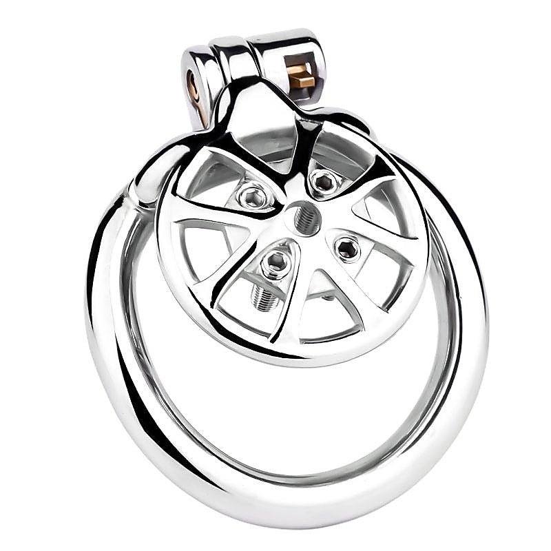 Spike Metal Mens Chastity Cage by BDStyle - Male Chastity