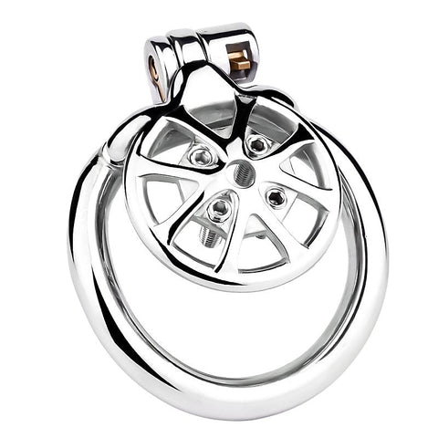 Spike Metal Mens Chastity Cage by BDStyle - Male Chastity