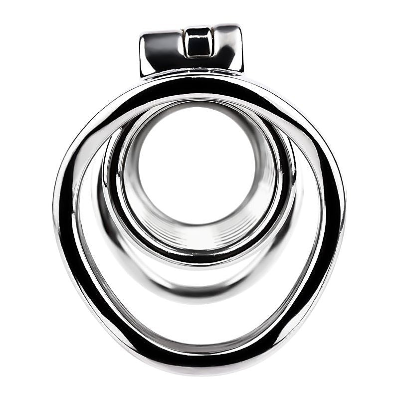 Metal Double Ended Chastity Cage by BDStyle - Male Chastity