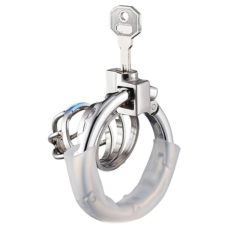 Stainless Steel Adjustable Mens Chastity Cage by BDStyle - Male Chastity
