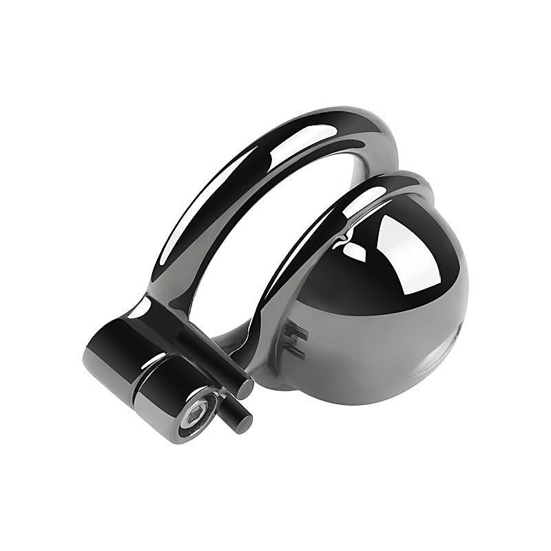 CB Chastity Lock Cock Cage Black by BDStyle - Male Chastity