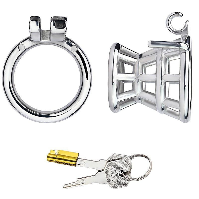 Stuck In Male Chastity Cage by BDStyle - Male Chastity