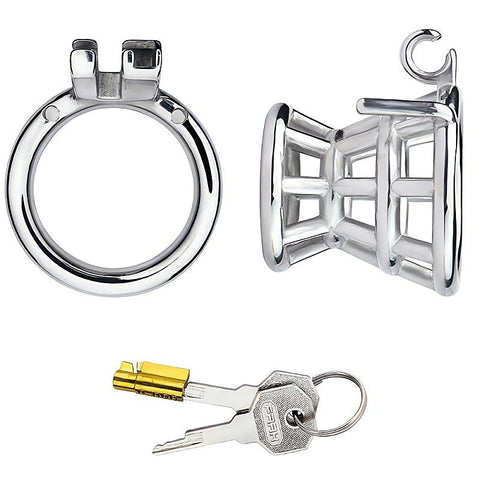 Stuck In Male Chastity Cage by BDStyle - Male Chastity
