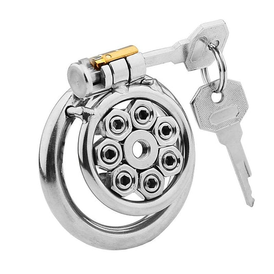 BDStyle Spikes Flat Male Chastity Cock Cage - Male Chastity