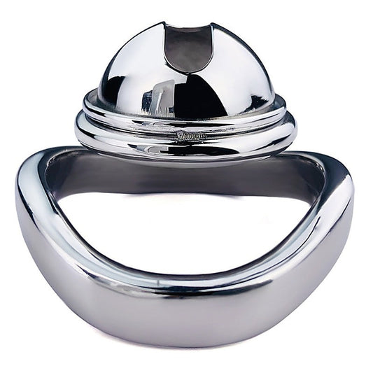 BDStyle Male Chastity Device Penis Cage With Bent Ring - Male Chastity