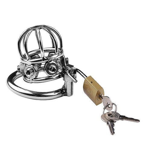 BDStyle Spike Alloy Male Chastity Cock Cage - Male Chastity