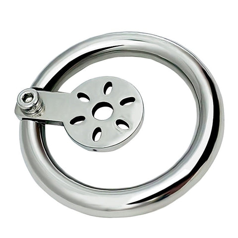 Hex Screw Pad Mens Cock Lock Cage by BDStyle - Male Chastity