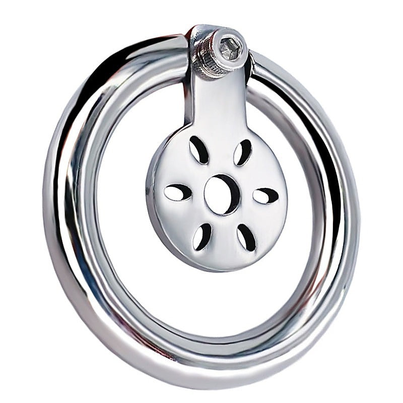 Hex Screw Pad Mens Cock Lock Cage by BDStyle - Male Chastity