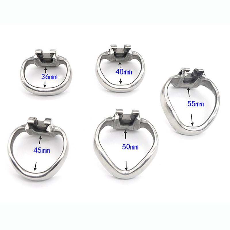 BDStyle Stainless Steel Male Metal Chastity Cage HTV3 Small - Male Chastity