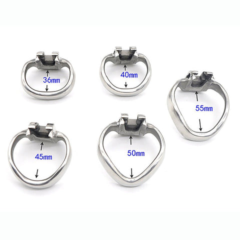 BDStyle Stainless Steel Male Metal Chastity Cage HTV3 Small - Male Chastity