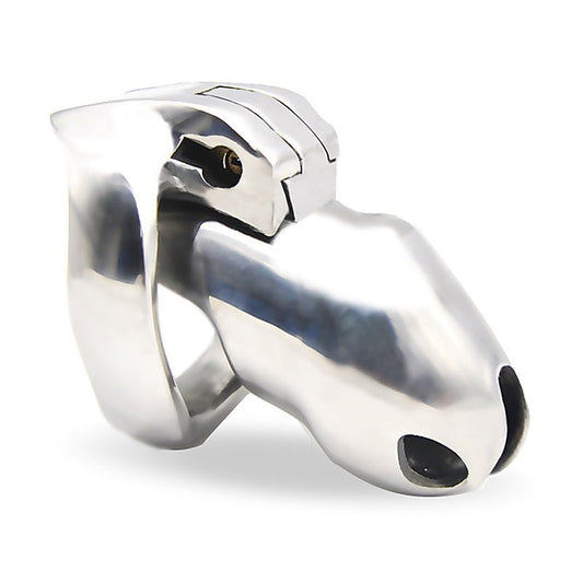 BDStyle Stainless Male Metal Chastity Cage HTV3 Large - Male Chastity