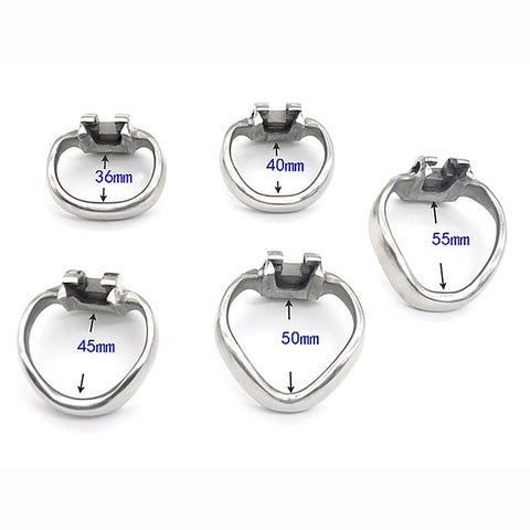 BDStyle Stainless Male Metal Chastity Cage HTV3 Large - Male Chastity