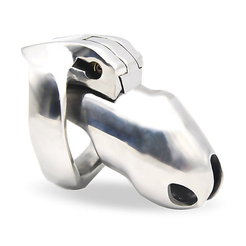 BDStyle Stainless Male Metal Chastity Cock Cage HTV3 XL - Male Chastity