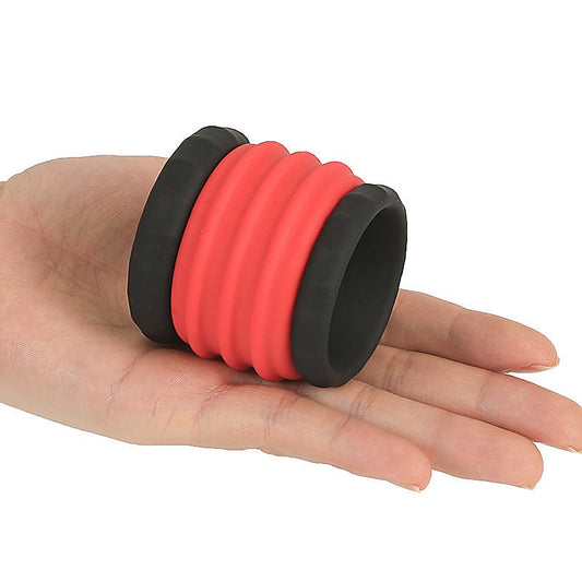 BDStyle Male Scrotum Testicle Squeeze Cock Rings - Stretchy Cock Rings