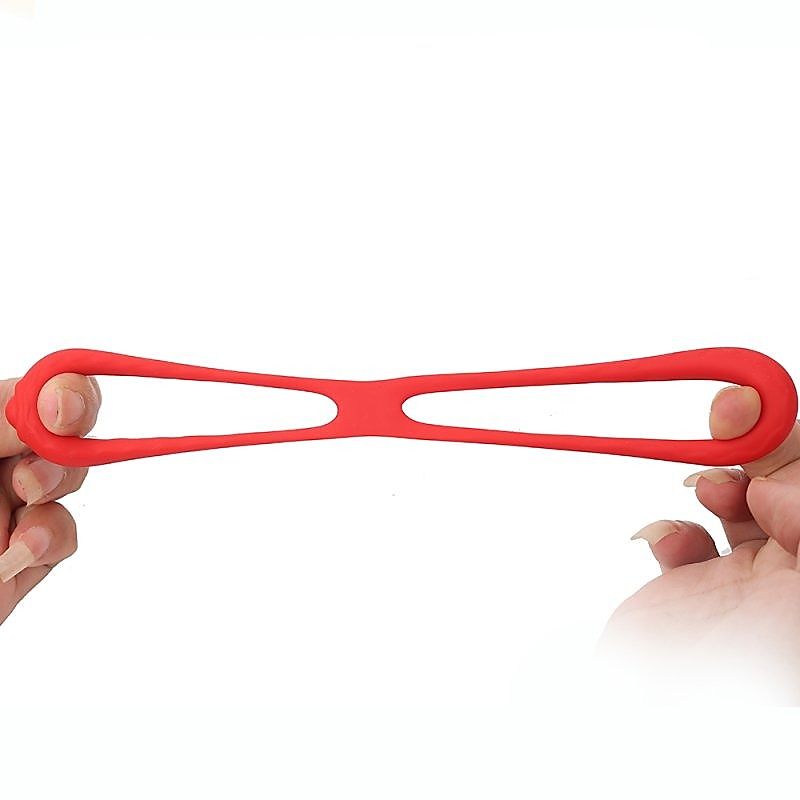 Double Soft Ring Delay Silicone Cock Ring by BDStyle - Stretchy Cock Rings