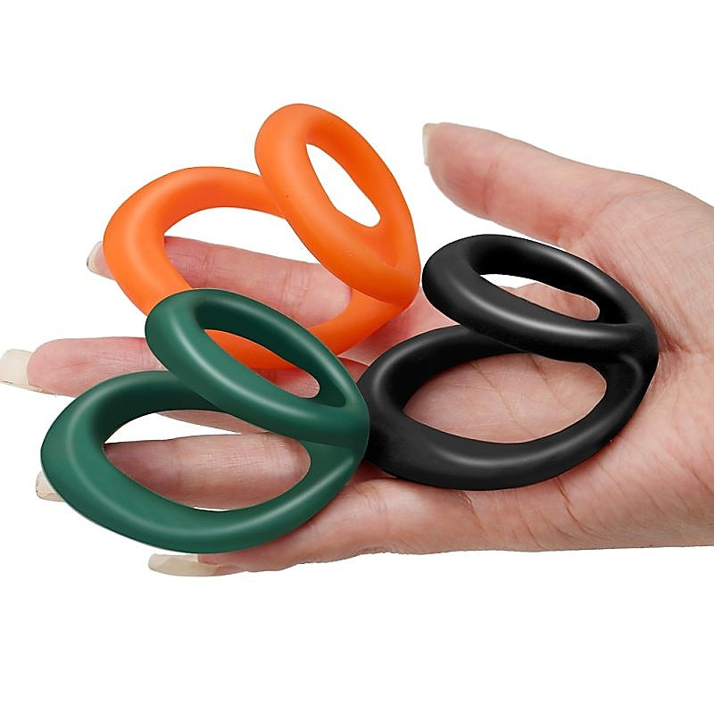 Uplift Silicone Cock and Ball Support by BDStyle - Stretchy Cock Rings