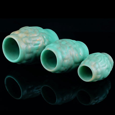 Sex Delay Silicone Lock Ring Large by BDStyle - Stretchy Cock Rings