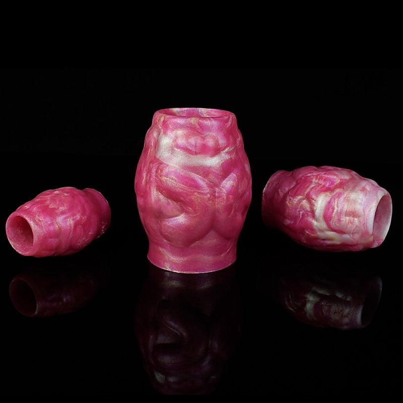 Sex Delay Silicone Lock Ring Large by BDStyle - Stretchy Cock Rings