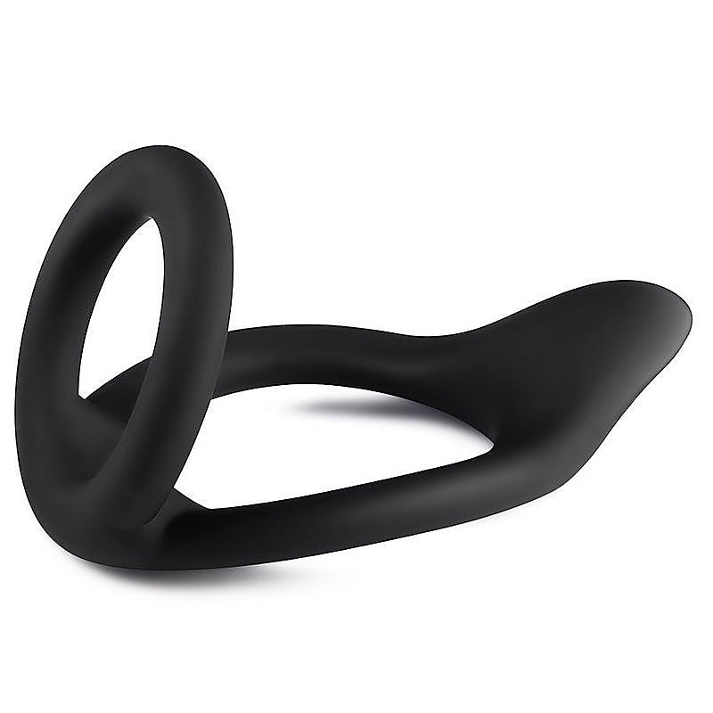 Sex Delay Silicone Dual Cock Ring by BDStyle - Stretchy Cock Rings