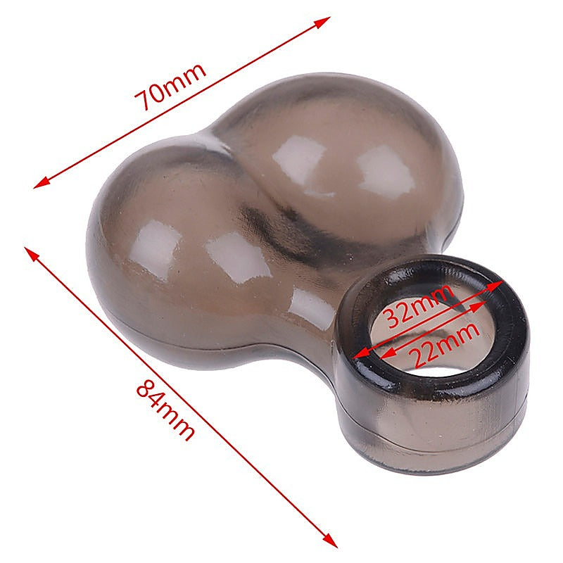 Soft Scrotum Erection Enhancer Penis Sleeve by BDStyle - Ball and Cock Toys