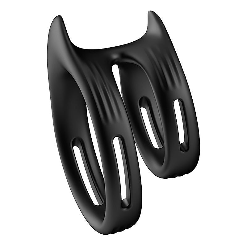 Capen Dual Stretchy Silicone Cock Ring by BDStyle - Stretchy Cock Rings