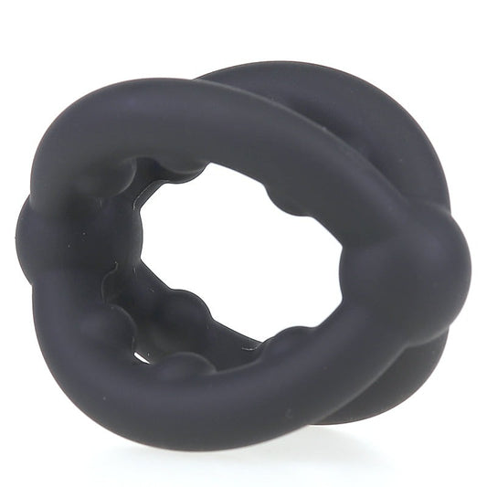 BDStyle Cross Sex Delay Stretchy Silicone Love Ring - Stretchy Cock Rings
