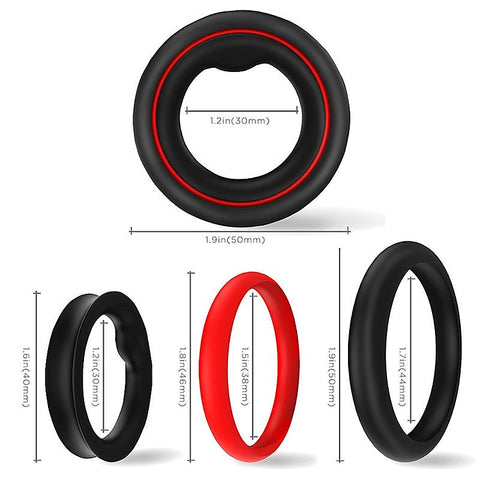 S-Hande Prower Ring Silicone Cock Ring - Stretchy Cock Rings