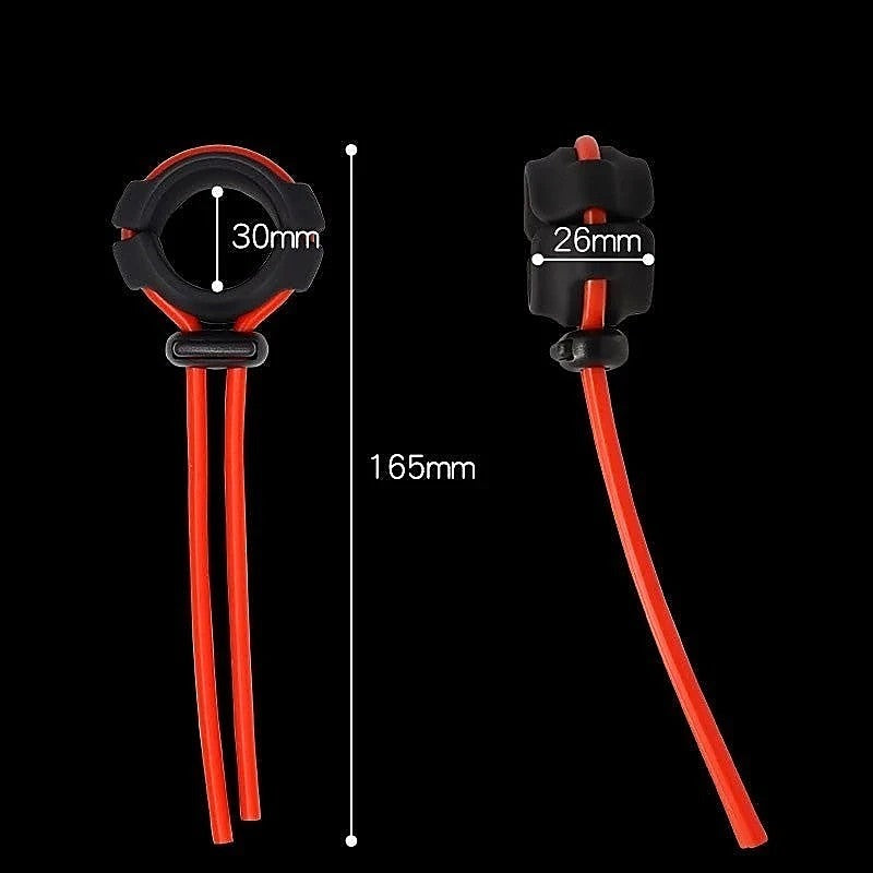 Adjustable Sex Delay Silicone Cock Ring by BDStyle - Silicone Cock Rings