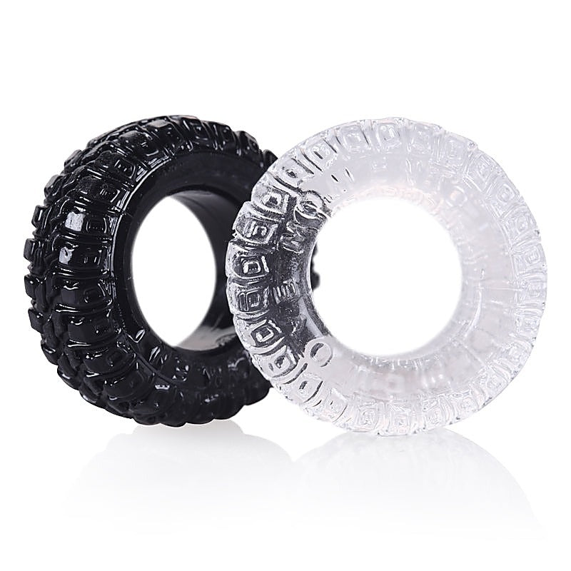 Wheel Different Hardness Men's Cock Ring by BDStyle - Cock Ring Sets