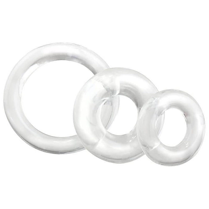 Joker Erection Enhancer Men's Cock Rings Set by BDStyle - Cock Ring Sets