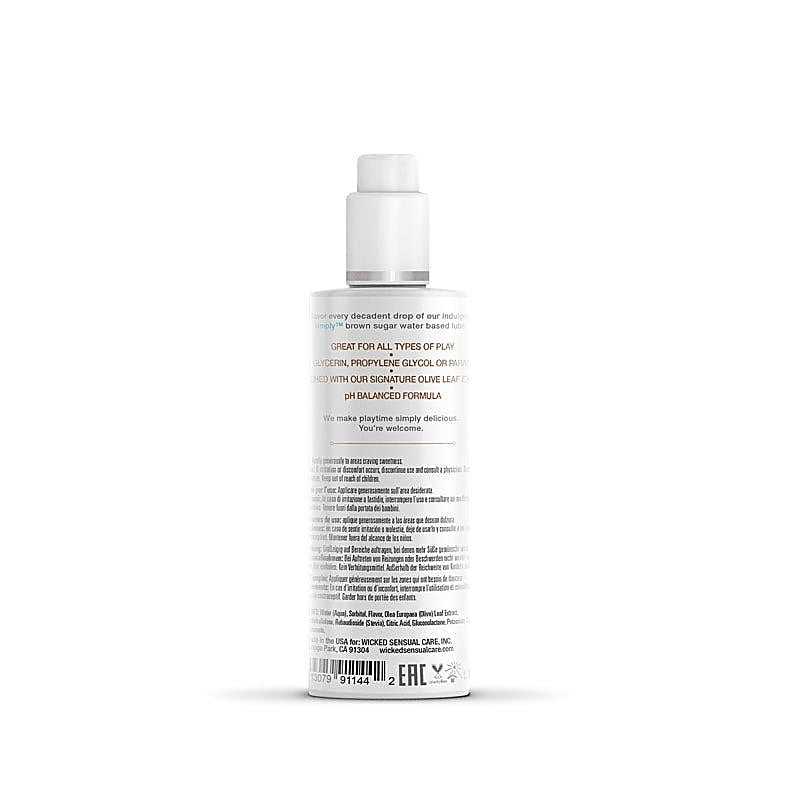 Wicked Simply Aqua Brown Sugar by Wicked Sensual Care - Water Based Lubes
