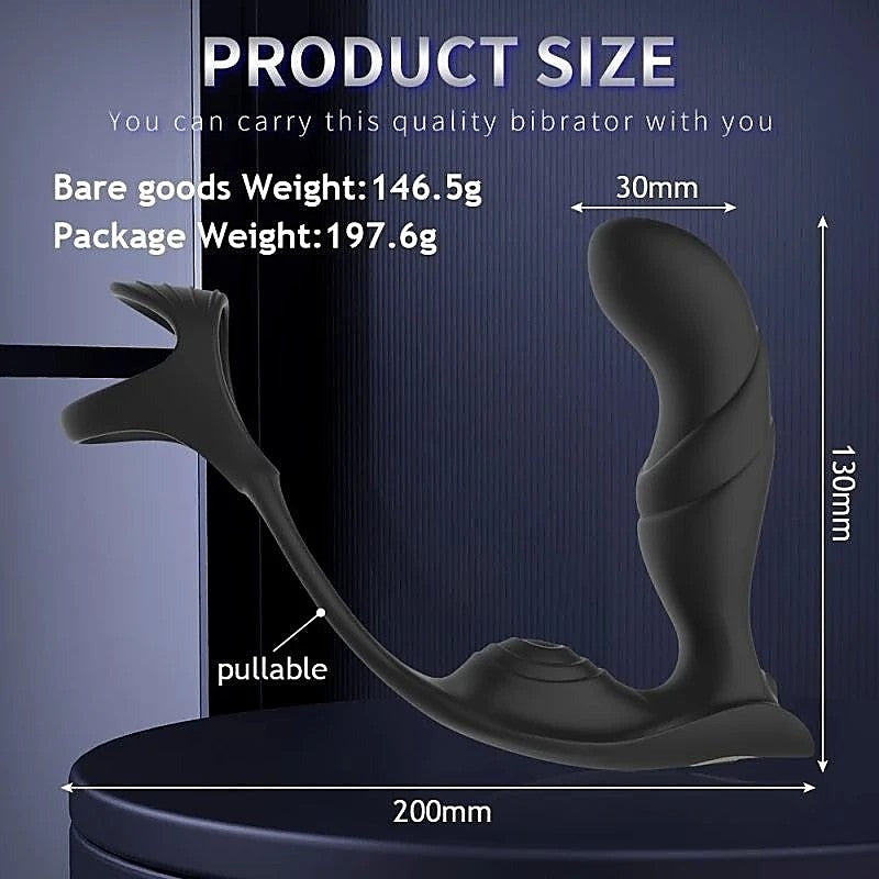Whirlwind Vibrating Prostate Massager by BDStyle - Prostate Sex Toys