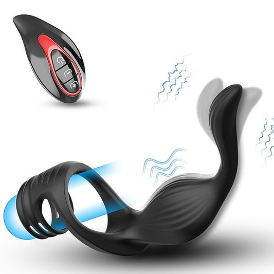 BDStyle Fly Bird Locking Cum Ring Vibrating Anal Massager - Vibrating Cock Rings