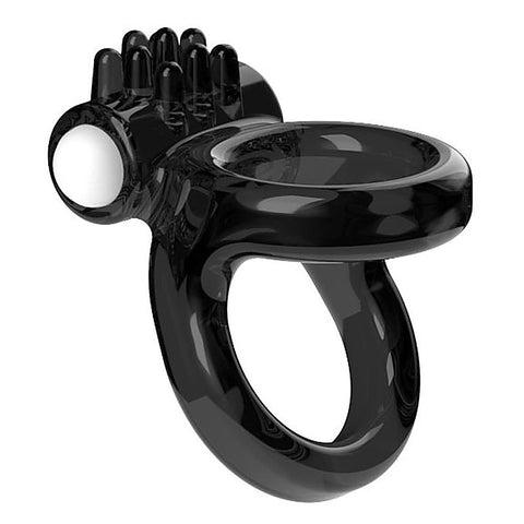 Soft Lock Vibrating Penis Sleeve Cock Ring by BDStyle - Vibrating Cock Rings