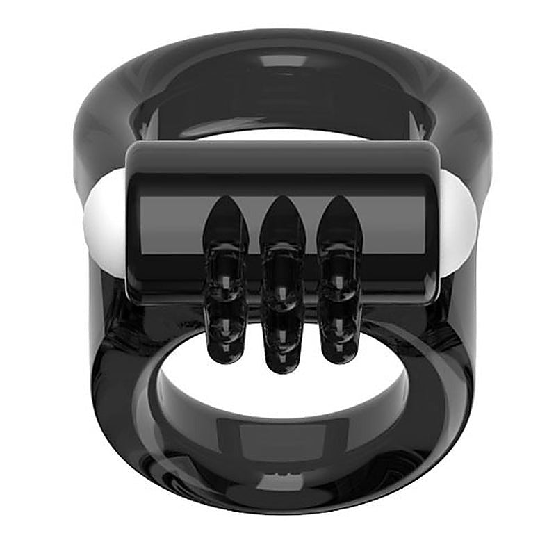 Soft Lock Vibrating Penis Sleeve Cock Ring by BDStyle - Vibrating Cock Rings
