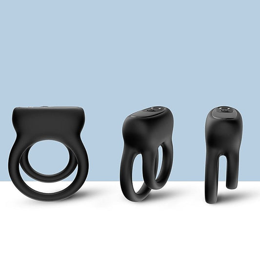 Wireless Double Vibrating Mens Cock Ring by BDStyle - Vibrating Cock Rings