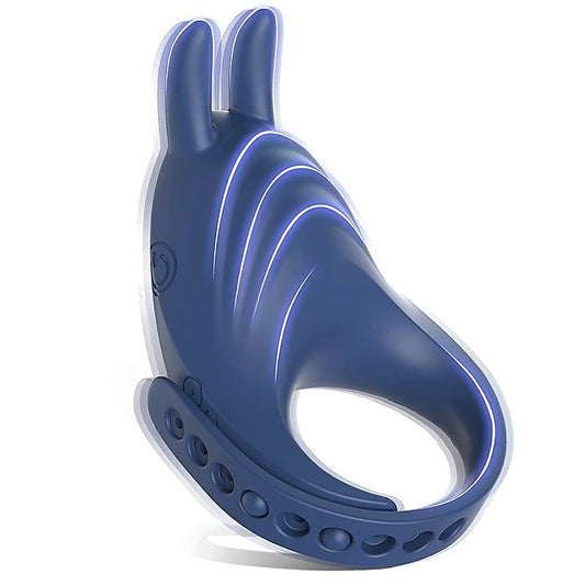 Wireless Adjustable Silicone Vibrating Cock Ring by BDStyle - Vibrating Cock Rings