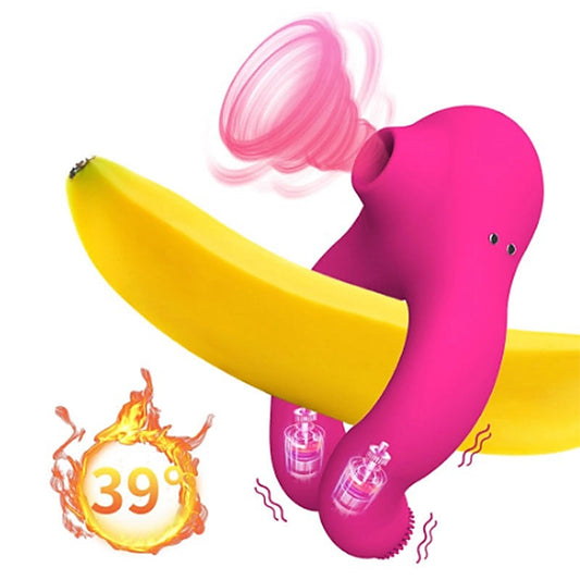 BDStyle 10 Functions Vibrating Suction Cock Ring - Vibrating Cock Rings