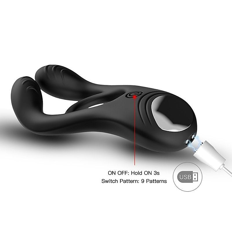 Veyron 3 Motors 9 Functions Vibrating Cock Ring By Bdstyle - Vibrating Cock Rings
