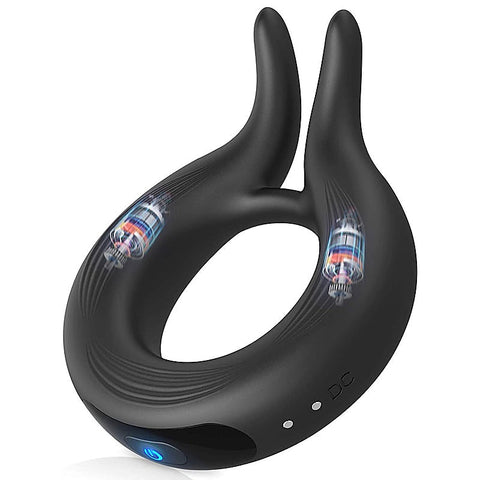 10 Functions Mens Pleasure Lock Cock Ring by BDStyle - Vibrating Cock Rings