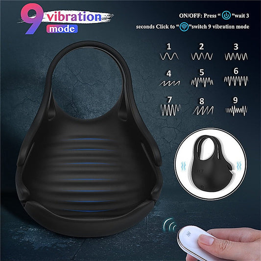 S-Hande Nest Scrotum Vibrating Mens Cock Ring - Vibrating Cock Rings