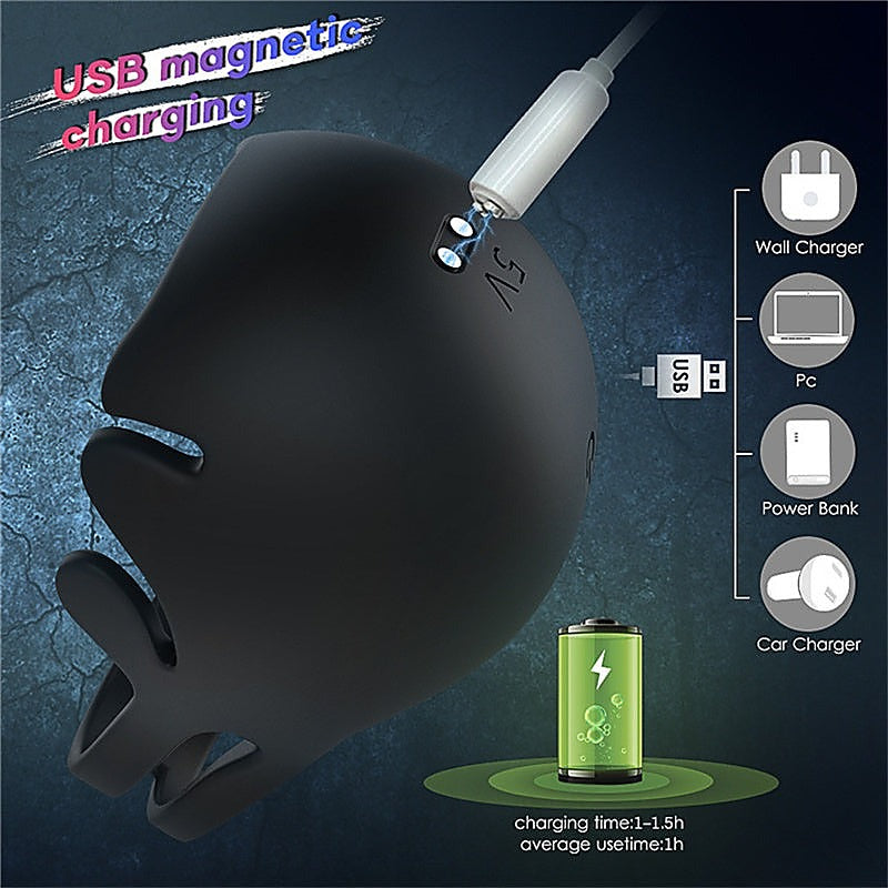 S-Hande Nest Scrotum Vibrating Mens Cock Ring - Vibrating Cock Rings