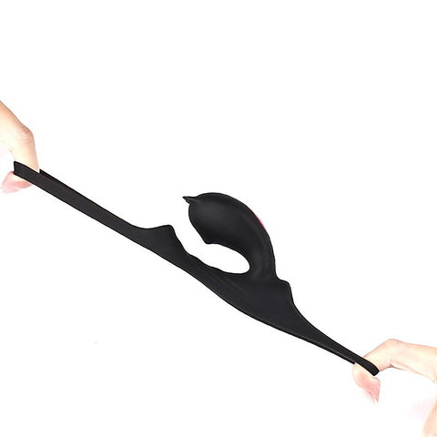 S-Hande Hi Fun Vibrating Mens Cock Ring With Clit Stimulation - Vibrating Cock Rings