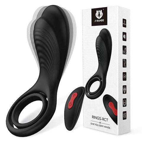 S-Hande Rings 9 Functions Vibrating Cock Ring - Vibrating Cock Rings
